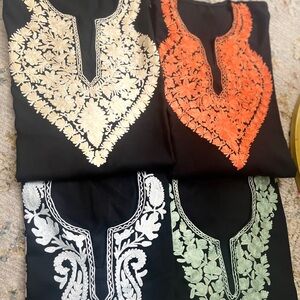 Beautiful cotton shirts with amazing work